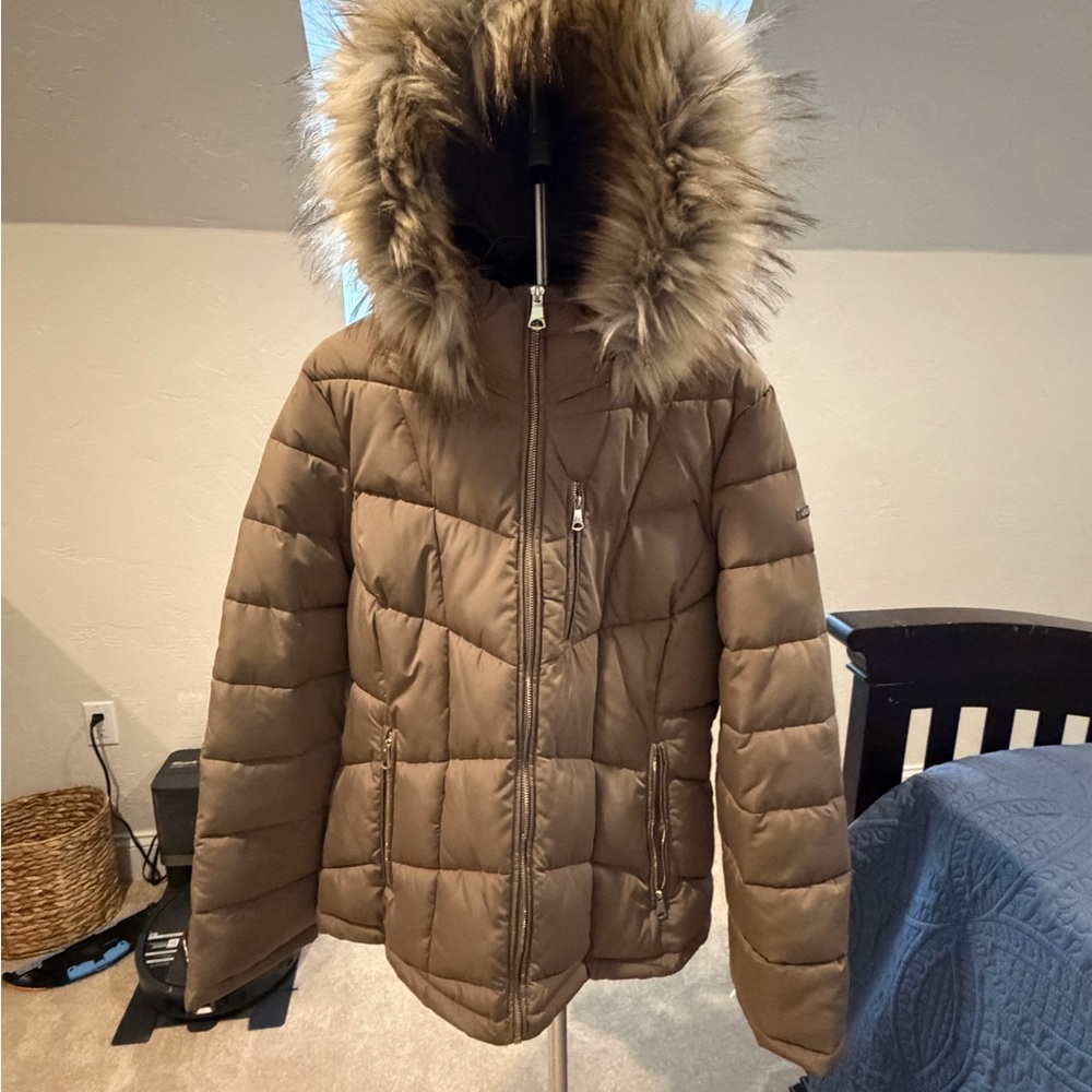 Marc New York Beige Water Resistant Jacket